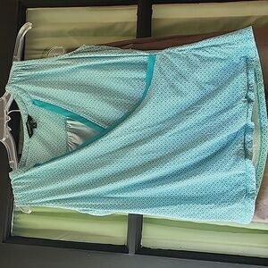 Banana Republic small aqua blue sleeveless top